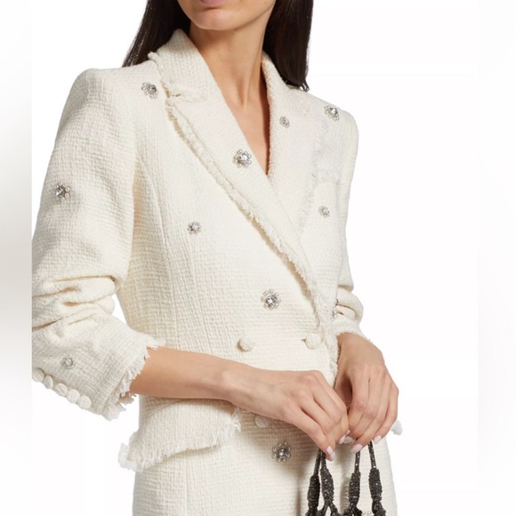 $695 Cinq à Sept Joel Embellished Blazer Dress - Picture 10 of 16